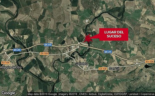 Unos ciclistas hallan el cadáver de una mujer de 64 años en Cáceres