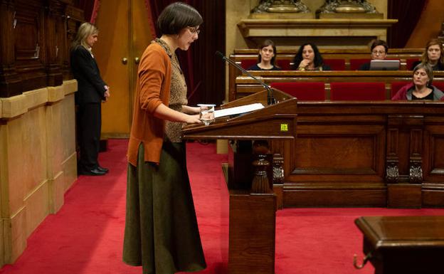 La portavoz de Esquerra Republicana per Catalunya (ERC), Jenn Díaz.
