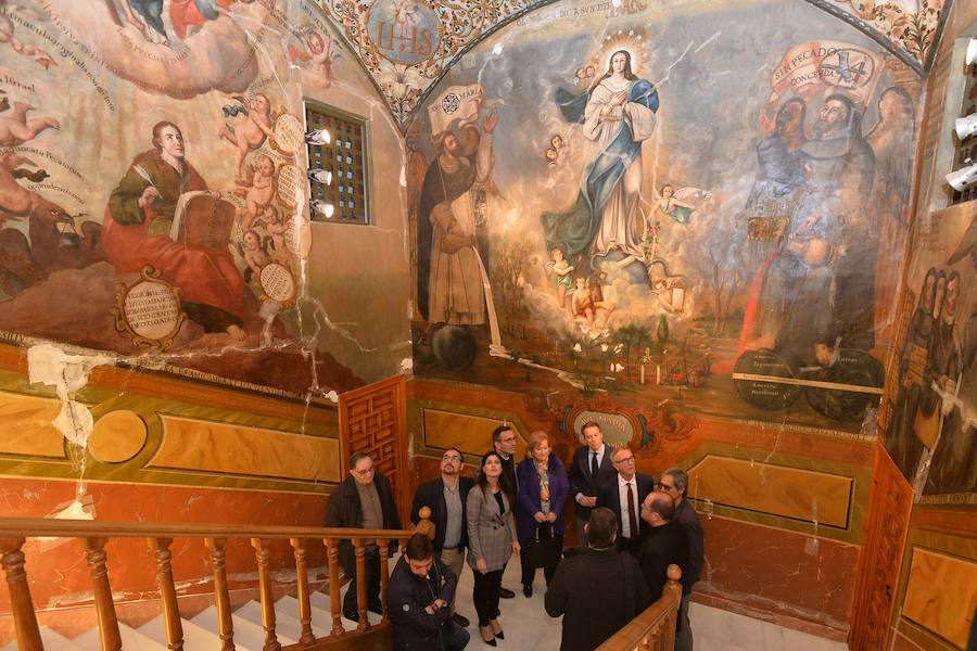 José Guirao ha considerado que la Semana Santa de Lorca es «un tesoro que hay que valorar y difundir por ser única, especial, riquísima»