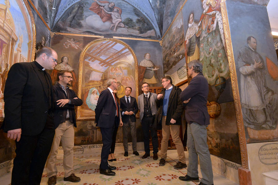 José Guirao ha considerado que la Semana Santa de Lorca es «un tesoro que hay que valorar y difundir por ser única, especial, riquísima»