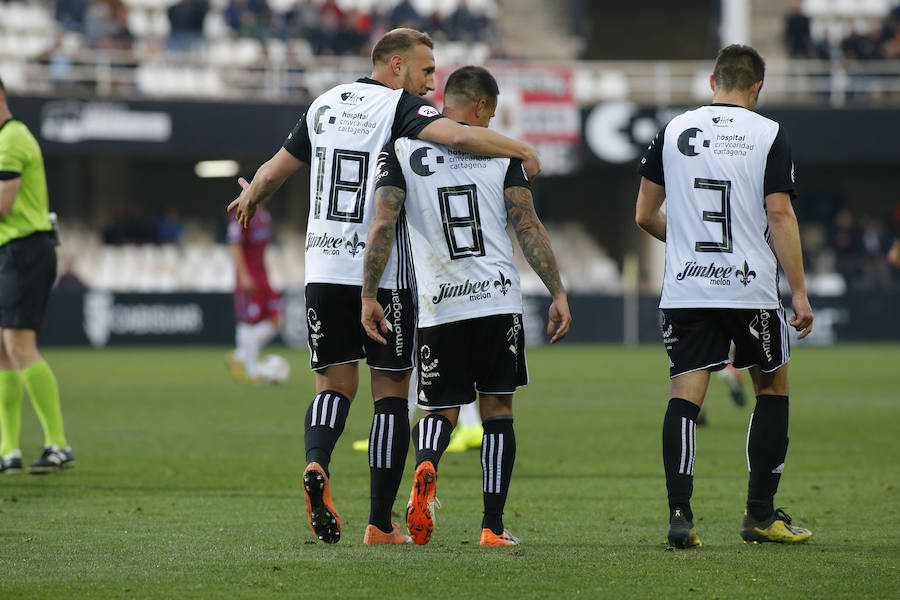 El mediocentro del filial, Mauro, le dio la victoria al FC Cartagena con un gol en su debut con el primer equipo.