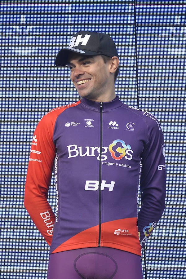 El muleño Luis León Sánchez terminó en tercera posición y el campeón del mundo, Alejandro Valverde, no pudo subirse al podio y cruzó la meta en cuarto lugar