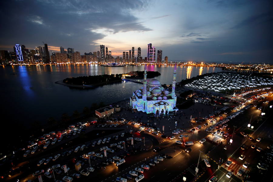 Artistas de todo el mundo se reúnen para celebrar la ciencia, la creatividad y el patrimonio durante el Festival Sharjah Light 2019, que ya está en su noveno año.