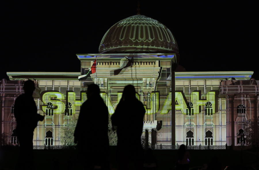 Artistas de todo el mundo se reúnen para celebrar la ciencia, la creatividad y el patrimonio durante el Festival Sharjah Light 2019, que ya está en su noveno año.