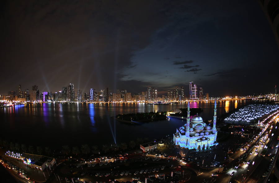 Artistas de todo el mundo se reúnen para celebrar la ciencia, la creatividad y el patrimonio durante el Festival Sharjah Light 2019, que ya está en su noveno año.