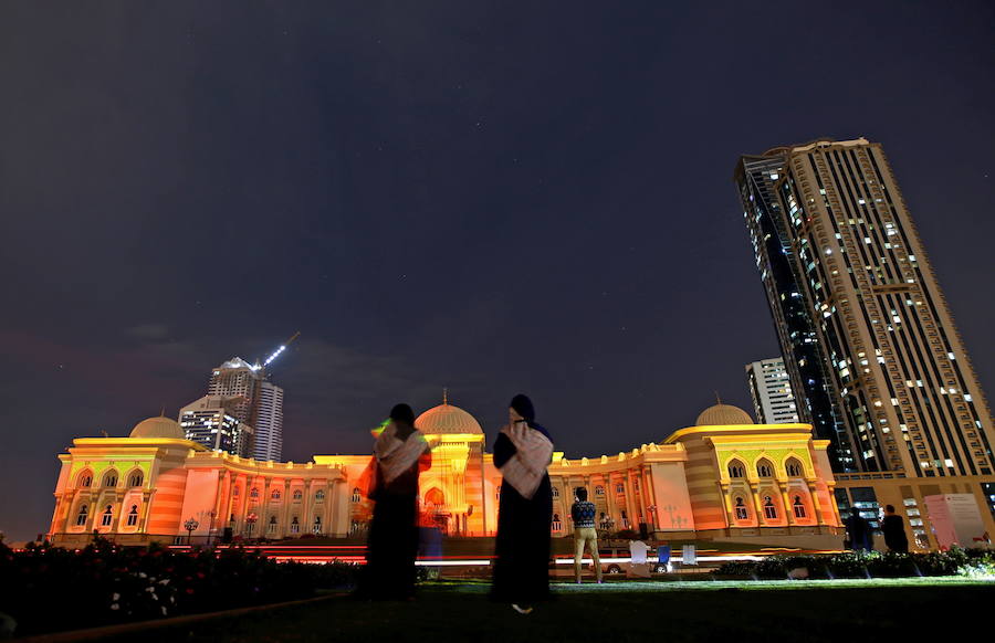 Artistas de todo el mundo se reúnen para celebrar la ciencia, la creatividad y el patrimonio durante el Festival Sharjah Light 2019, que ya está en su noveno año.