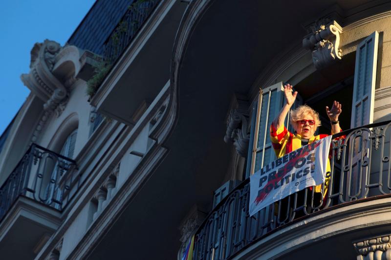 Fotos: La manifestación contra el juicio del &#039;procés&#039;, en imágenes