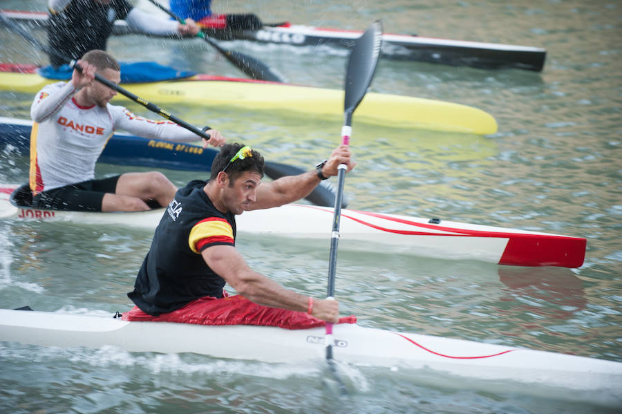 La Regata Ciudad de Murcia rompe su techo con setecientos palistas, barcos dragón y participantes de prestigio.