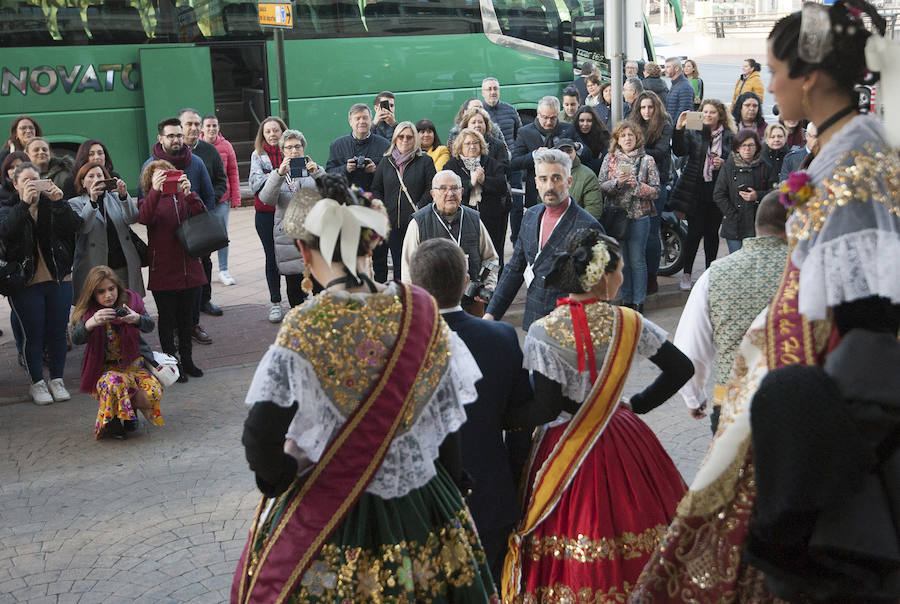 Este sábado realizarán una ofrenda de flores a la Virgen del Mar, la patrona de Almería, y conocerán algunos enclaves turísticos