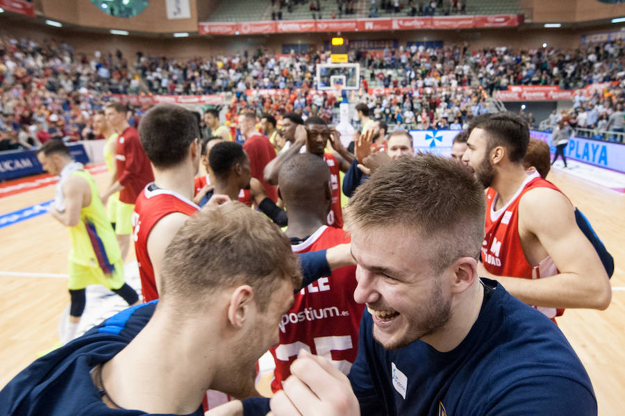 Los de Sito Alonso gana al campeón de la Copa del Rey por un punto en el Palacio de los Deportes