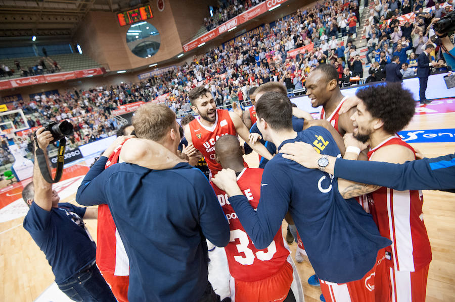 Los de Sito Alonso gana al campeón de la Copa del Rey por un punto en el Palacio de los Deportes