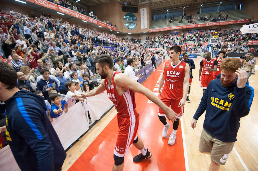 Los de Sito Alonso gana al campeón de la Copa del Rey por un punto en el Palacio de los Deportes