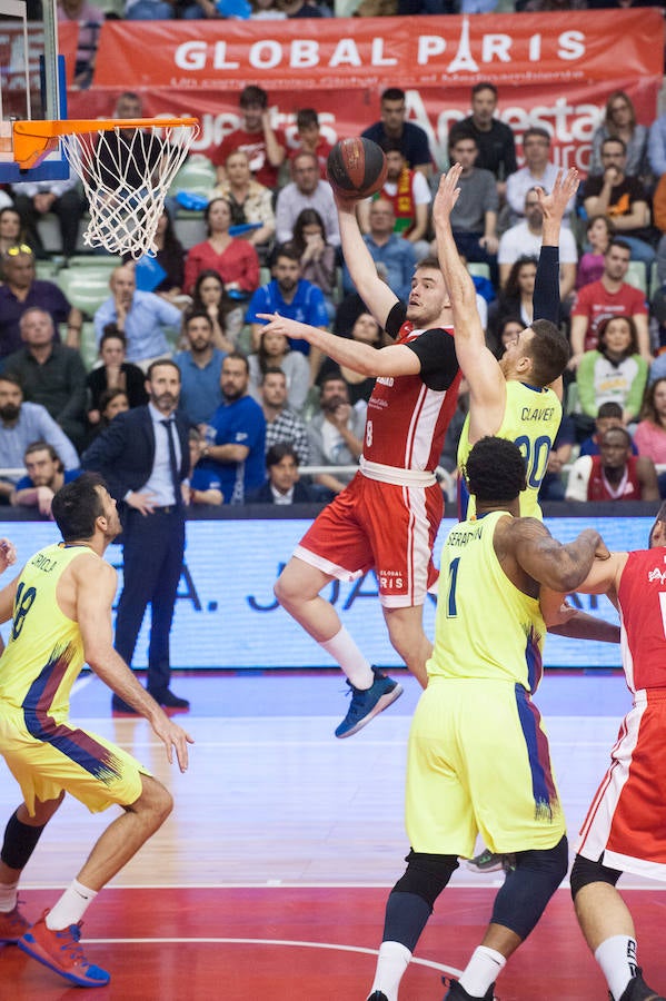 Los de Sito Alonso gana al campeón de la Copa del Rey por un punto en el Palacio de los Deportes