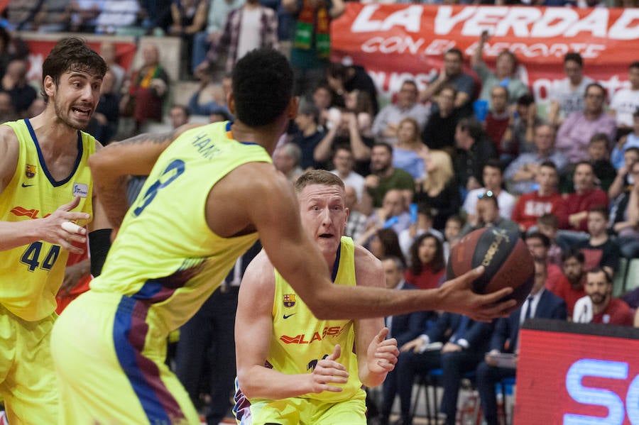Los de Sito Alonso gana al campeón de la Copa del Rey por un punto en el Palacio de los Deportes