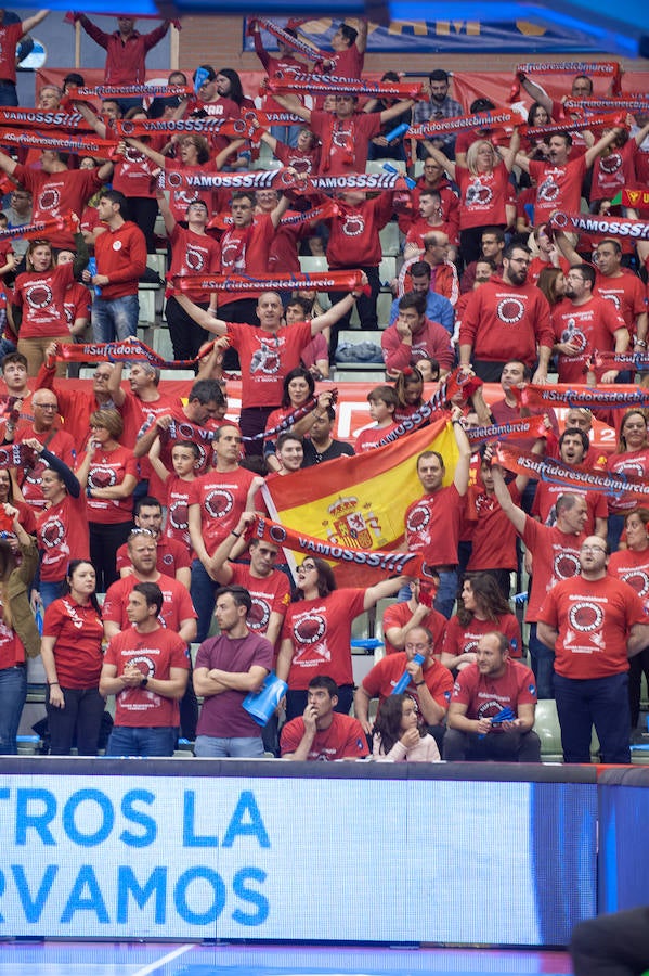 Los de Sito Alonso gana al campeón de la Copa del Rey por un punto en el Palacio de los Deportes