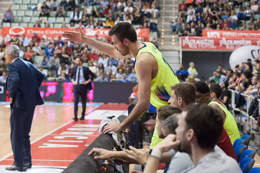 Los de Sito Alonso gana al campeón de la Copa del Rey por un punto en el Palacio de los Deportes