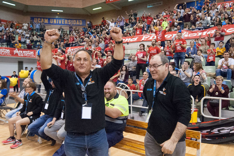 Los de Sito Alonso gana al campeón de la Copa del Rey por un punto en el Palacio de los Deportes