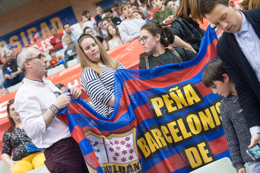 Los de Sito Alonso gana al campeón de la Copa del Rey por un punto en el Palacio de los Deportes