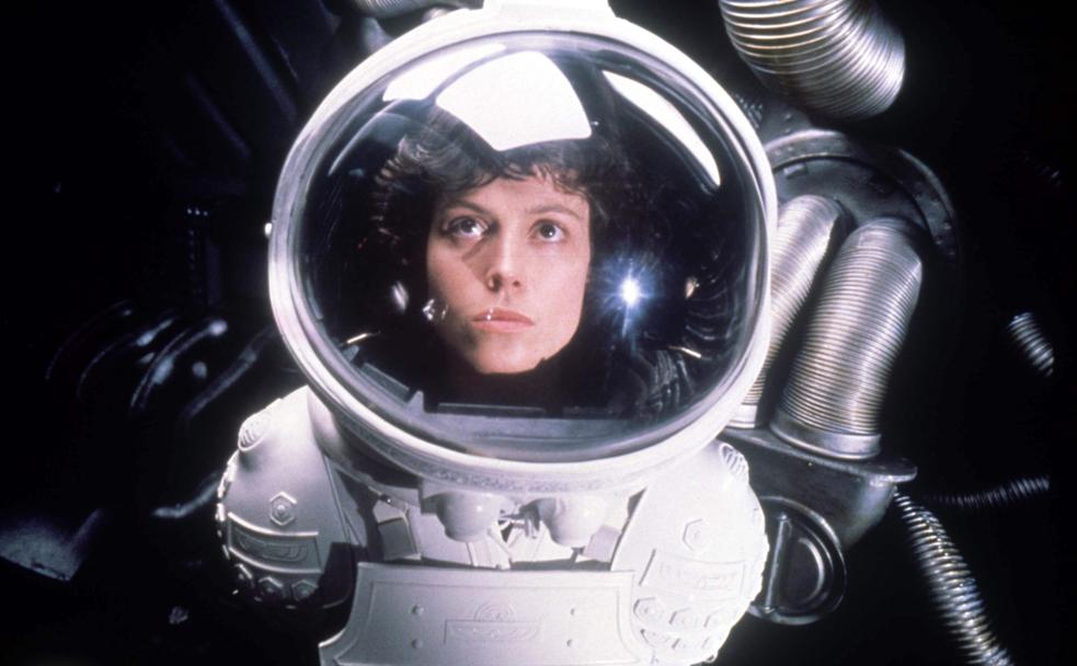 Sigourney Weaver, en una escena de la película 'Alien: el montaje del director'.