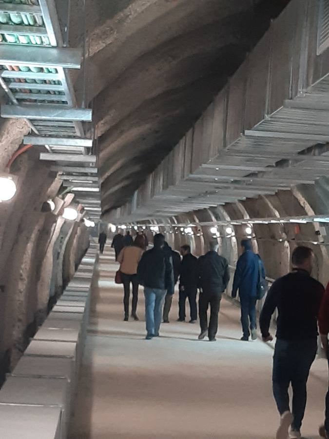 Decenas de vecinos participaron ayer en un simulacro de accidente ferroviario