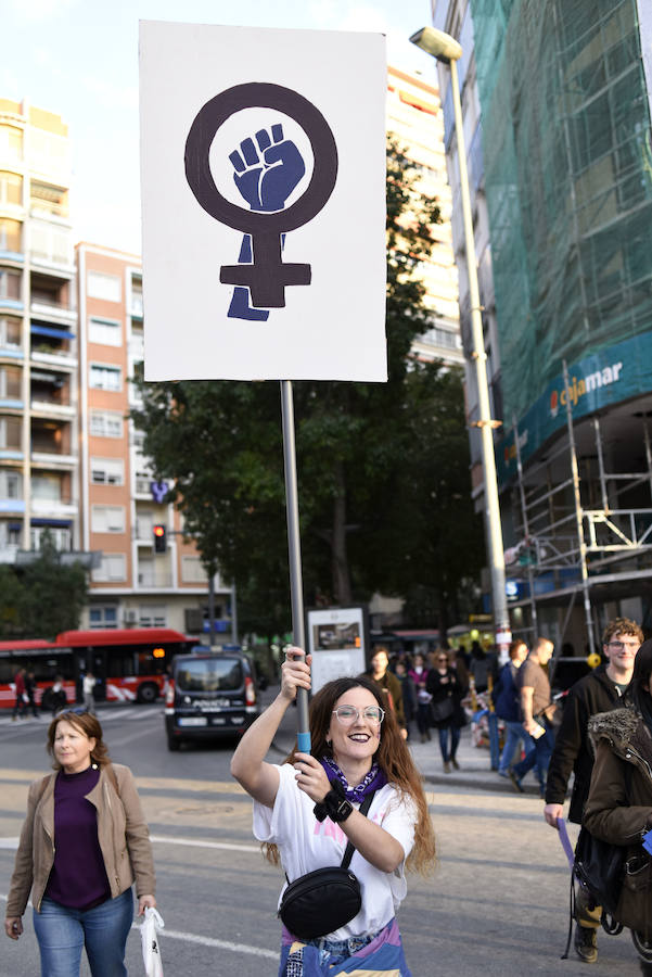 El 8-M fue un día reivindicativo por todos los rincones de la Región