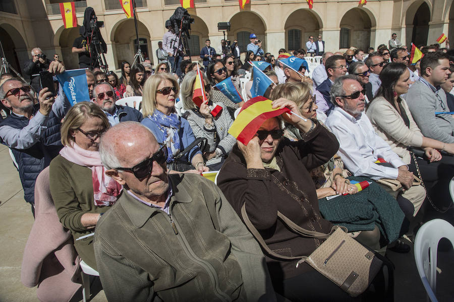 «No van a encontrar aquí a un partido retrógrado, que penaliza ni que legisla en contra de la mayoría ni que divide a los españoles», asegura el líder del PP en una convención nacional del partido sobre familia e igualdad