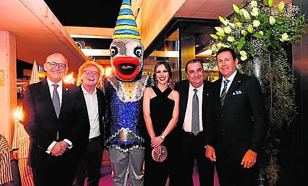 José Antonio Sánchez, Enrique Martínez, Sandra Díaz, Gregorio González y Miguel Ivorra. 