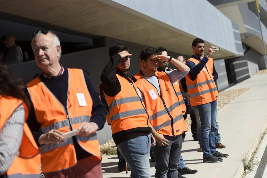 Fotos: Visita de los ganadores del concurso de &#039;La Verdad&#039; al aeropuerto internacional de la Región de Murcia