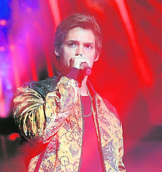 Carlos Baute, en el concierto 'Por Ellas', celebrado en Madrid en 2017. 