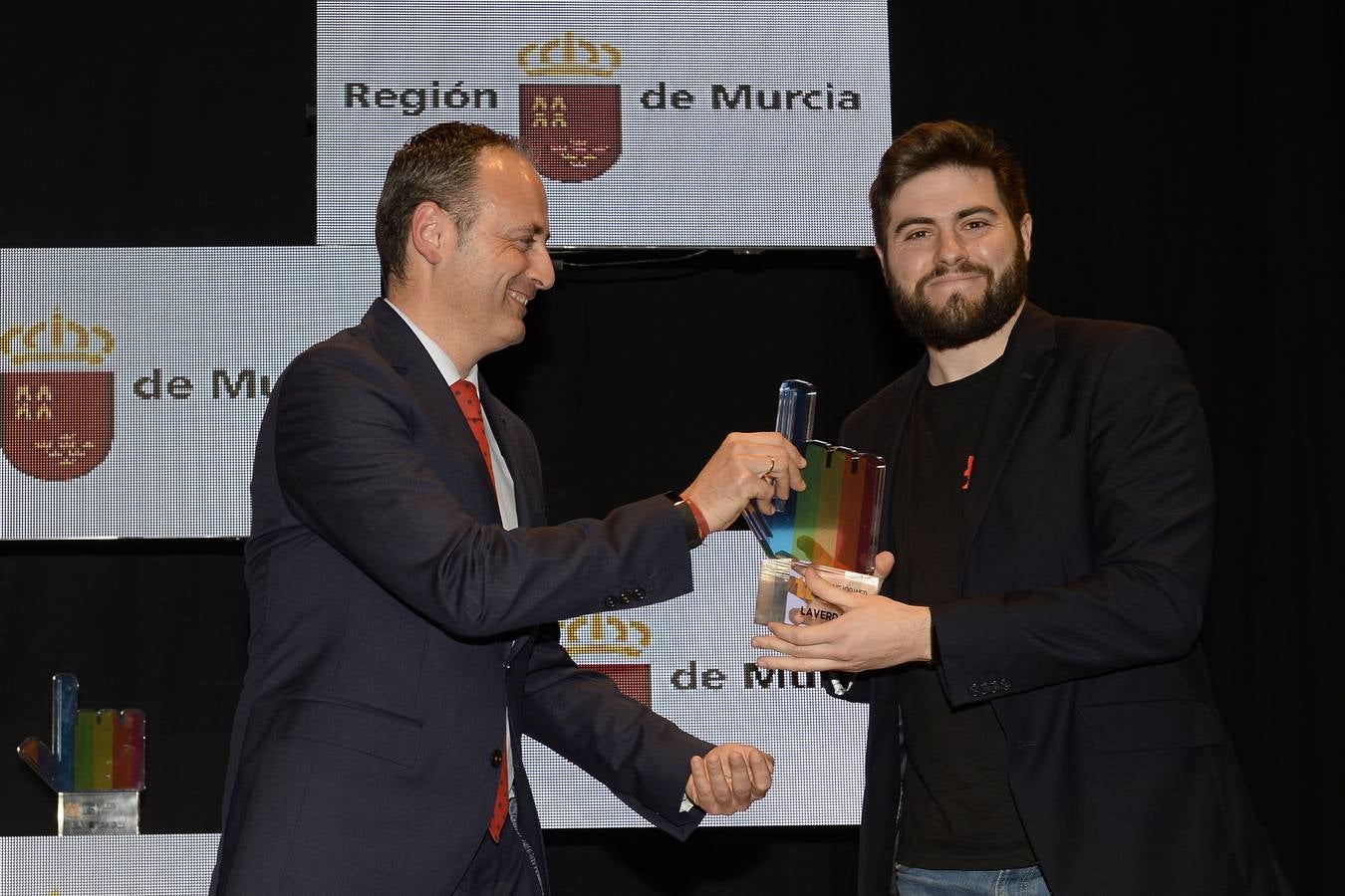 Los Premios Web de laverdad.es cerraron este jueves por la noche su XI edición en un acto en el Auditorio Víctor Villegas de Murcia conducido por el actor y humorista Alex O'Dogherty