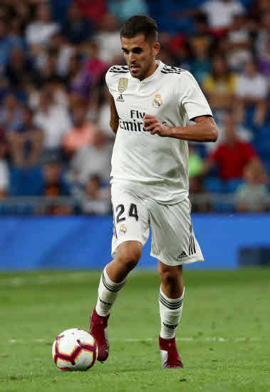 Dani Ceballos, jugador del Real Madrid.