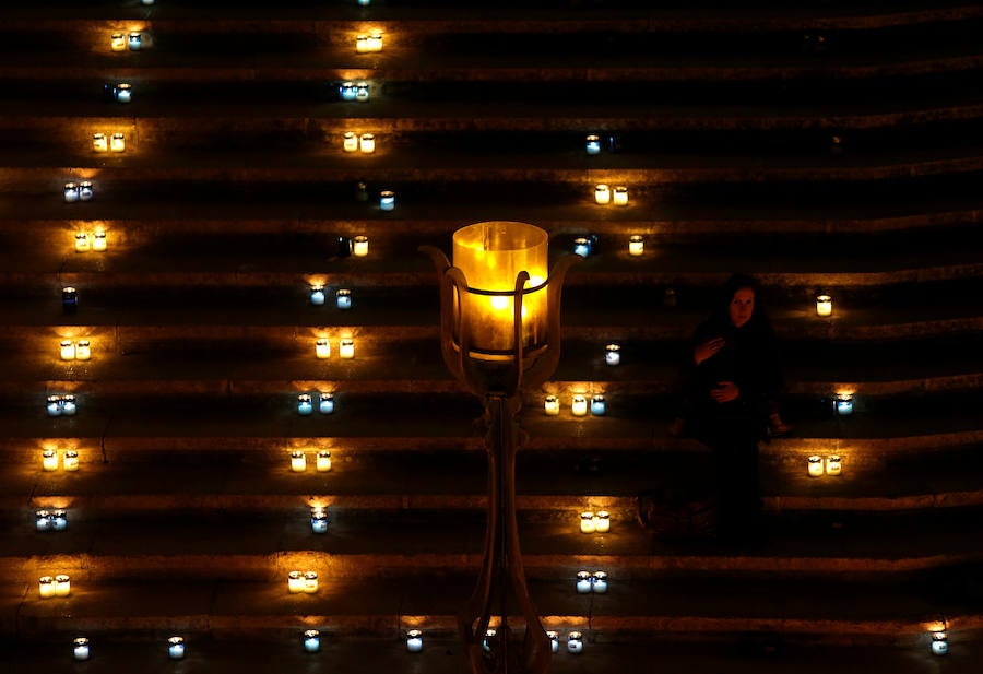Festival de las Luces Cittadella en Malta; preciosas imágenes lucen por las calles de Victoria