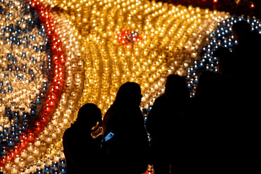 Festival de las Luces Cittadella en Malta; preciosas imágenes lucen por las calles de Victoria