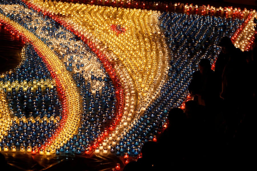 Festival de las Luces Cittadella en Malta; preciosas imágenes lucen por las calles de Victoria