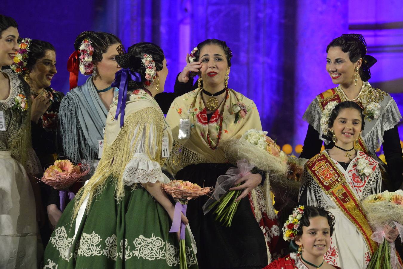 Isabel López, de la peña El Mortero, ha sido elegida Reina de la Huerta. Candela Sánchez, de El Ciazo de Torreagüera, gana el título de Reina Infantil