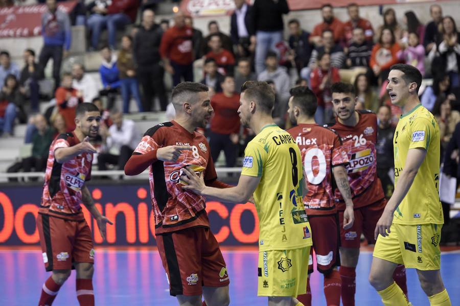 Los murcianos acumulan 18 partidos sin perder mientras que los jienenses ven como se termina su buena dinámica de cuatro encuentros consecutivos haciéndose con el triunfo