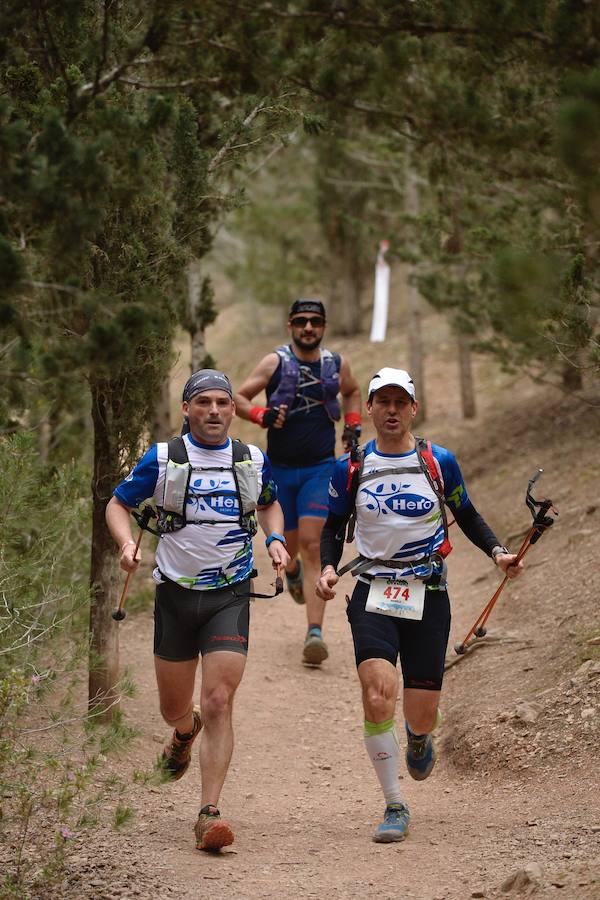 El corredor marroquí asentado en la Region es el más rápido en la prueba de trail running, seguido por el catalán Andreu Simón y el cántabro Borja Fernández