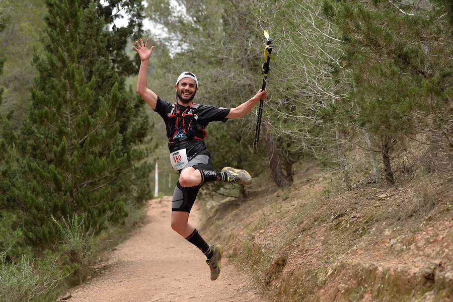 El corredor marroquí asentado en la Region es el más rápido en la prueba de trail running, seguido por el catalán Andreu Simón y el cántabro Borja Fernández