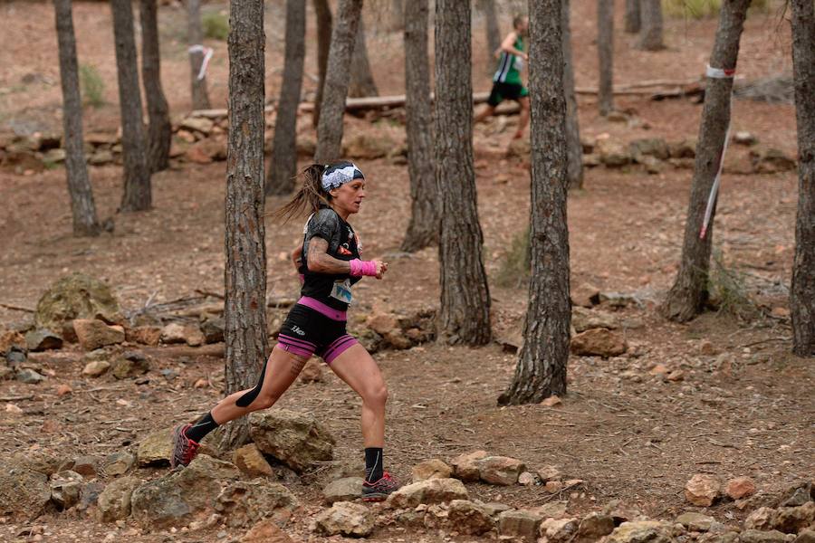 El corredor marroquí asentado en la Region es el más rápido en la prueba de trail running, seguido por el catalán Andreu Simón y el cántabro Borja Fernández