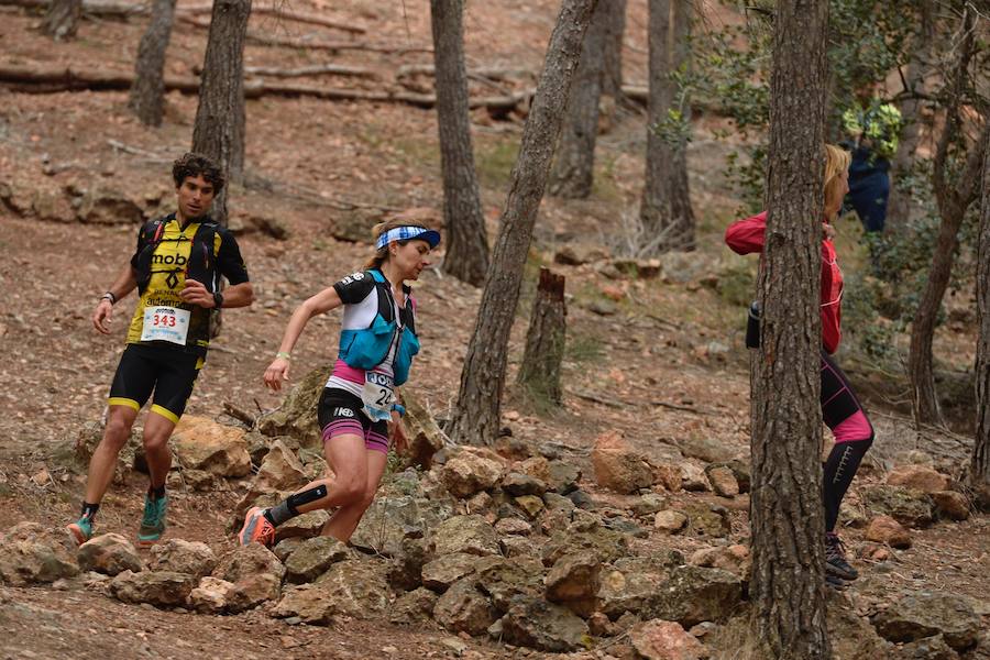 El corredor marroquí asentado en la Region es el más rápido en la prueba de trail running, seguido por el catalán Andreu Simón y el cántabro Borja Fernández