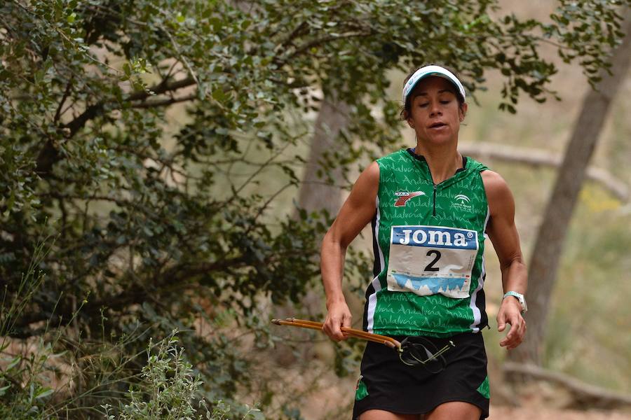 El corredor marroquí asentado en la Region es el más rápido en la prueba de trail running, seguido por el catalán Andreu Simón y el cántabro Borja Fernández