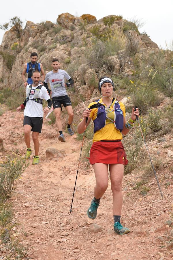 El corredor marroquí asentado en la Region es el más rápido en la prueba de trail running, seguido por el catalán Andreu Simón y el cántabro Borja Fernández