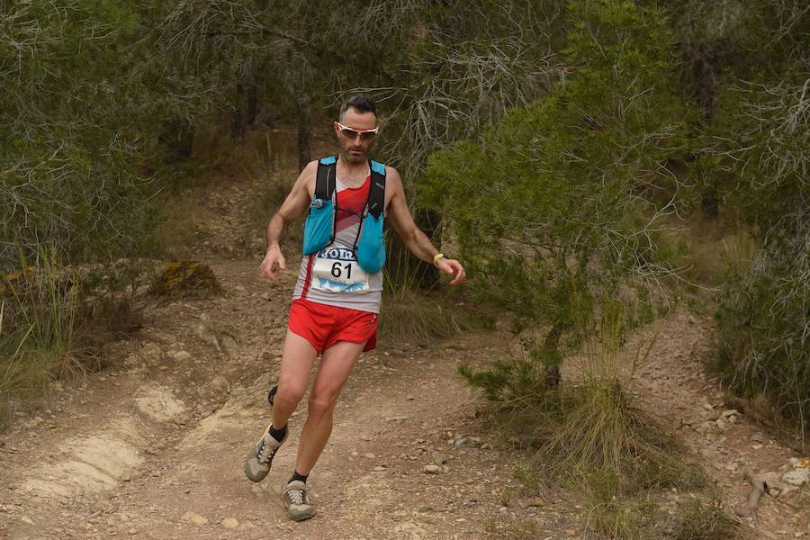 El corredor marroquí asentado en la Region es el más rápido en la prueba de trail running, seguido por el catalán Andreu Simón y el cántabro Borja Fernández