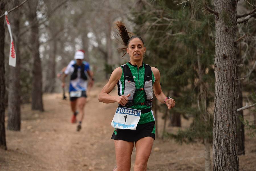 El corredor marroquí asentado en la Region es el más rápido en la prueba de trail running, seguido por el catalán Andreu Simón y el cántabro Borja Fernández