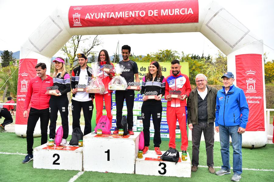 El corredor marroquí asentado en la Region es el más rápido en la prueba de trail running, seguido por el catalán Andreu Simón y el cántabro Borja Fernández