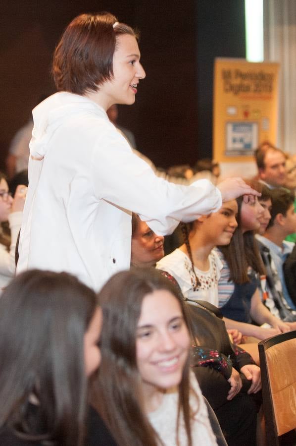 Los grupos Cazanoticias 3.0, Los Metamórficos, Weare2, Chiripifláuticos, Los Periodistas sin Fronteras y Diario IP, ganadores de la décima edición del concurso escolar 'Mi Periódico Digital'