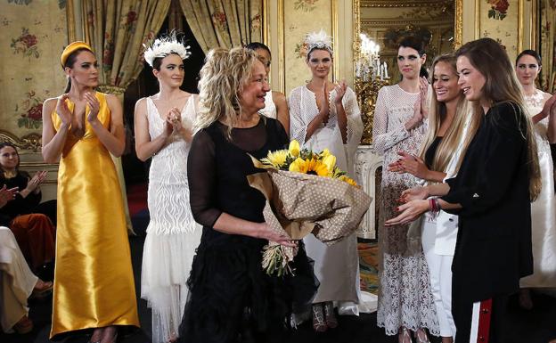 Imagen de la presentación de la colección 'Suite Dazzle' en la pasarela Atelier Couture 2019.