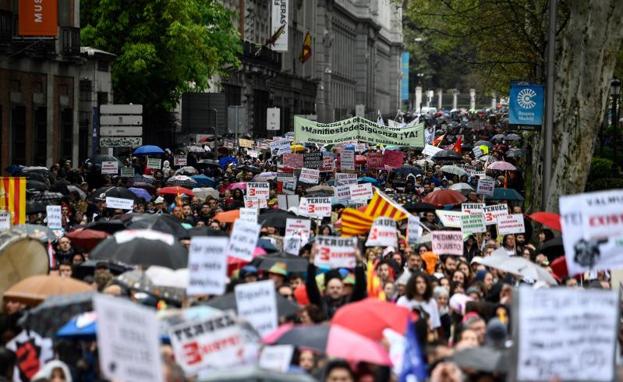 Imagen de la marcha. 