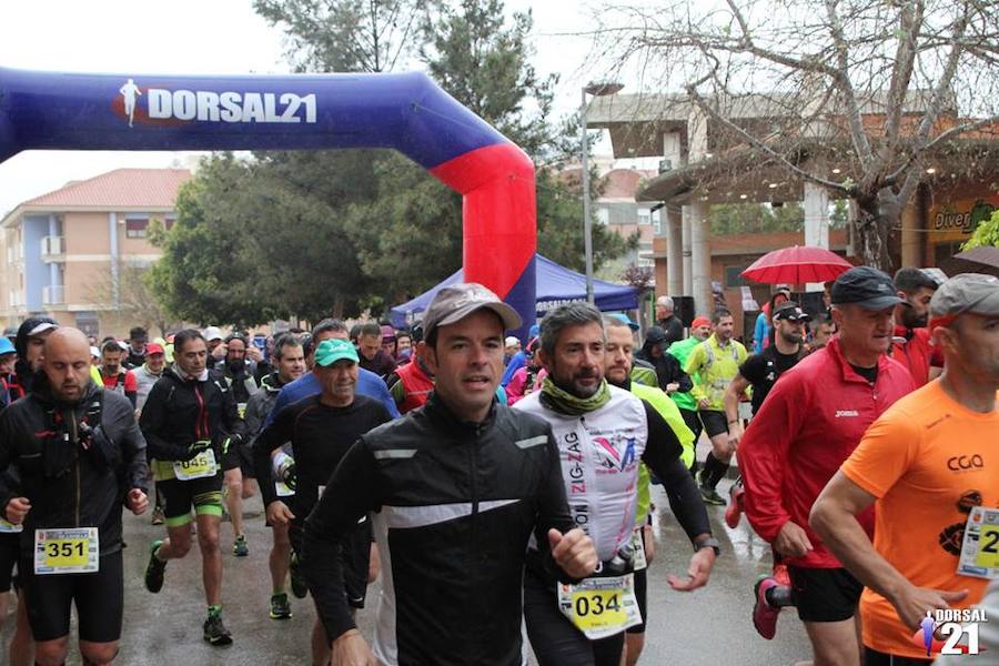 Francisco Fuertes se lleva el triunfo con un tiempo de 1:22:03, por los 1:40:31 de Lourdes Heredia en la duodécima prueba del circuito Trail Tour Famu 2018/19