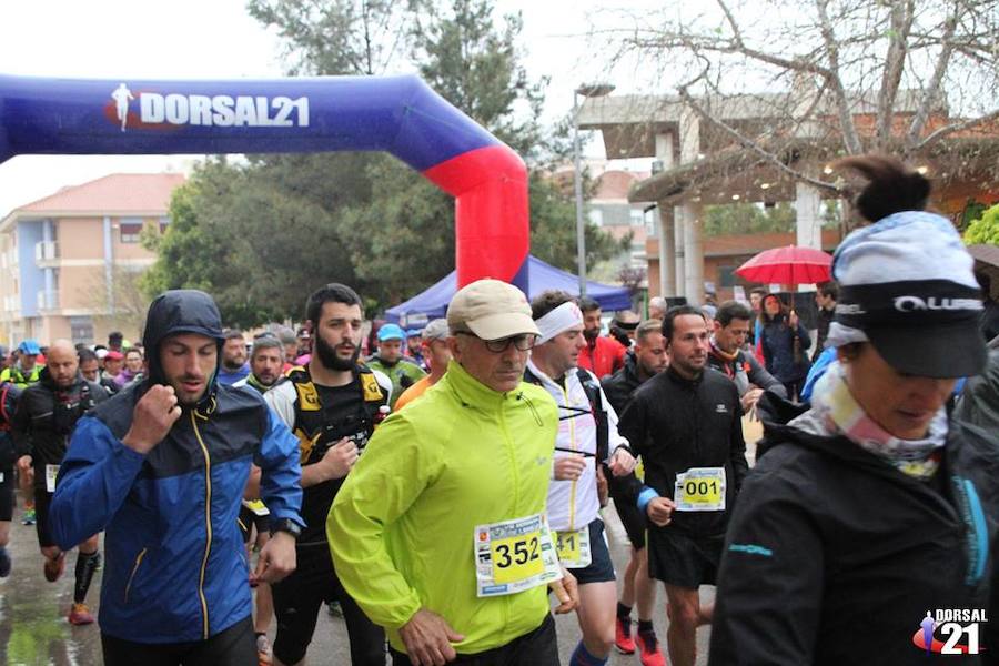 Francisco Fuertes se lleva el triunfo con un tiempo de 1:22:03, por los 1:40:31 de Lourdes Heredia en la duodécima prueba del circuito Trail Tour Famu 2018/19